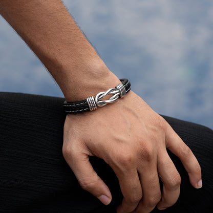 Chained Infinite Bond Bracelet