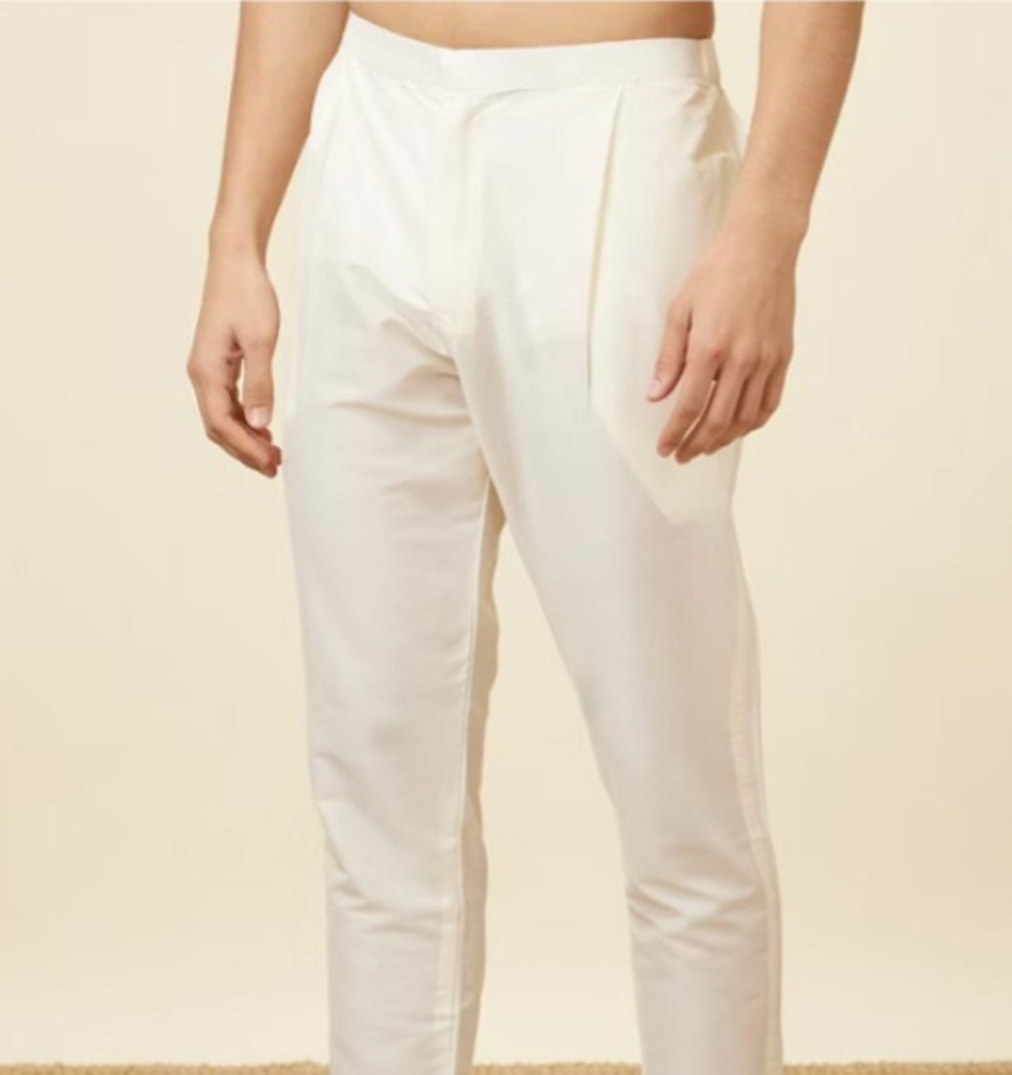 Plain White Pajama for men