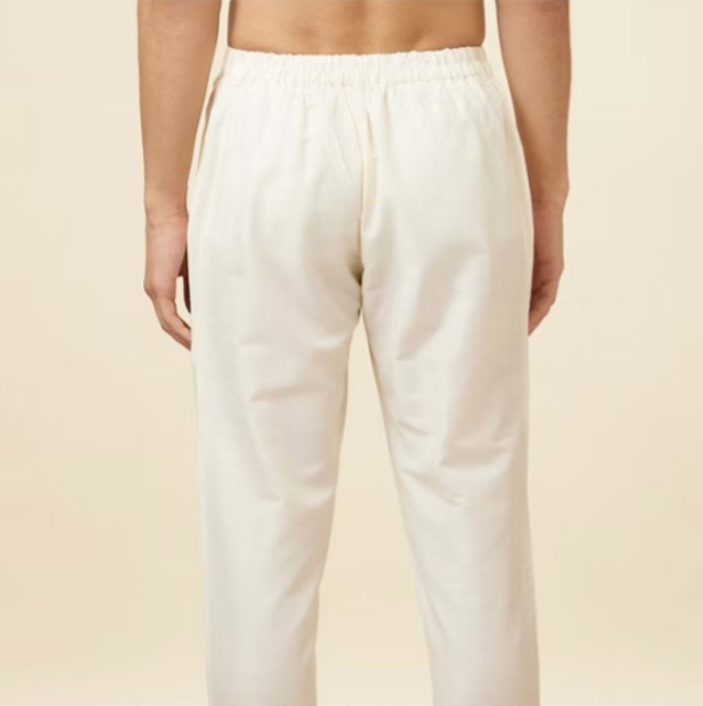 Plain White Pajama for men