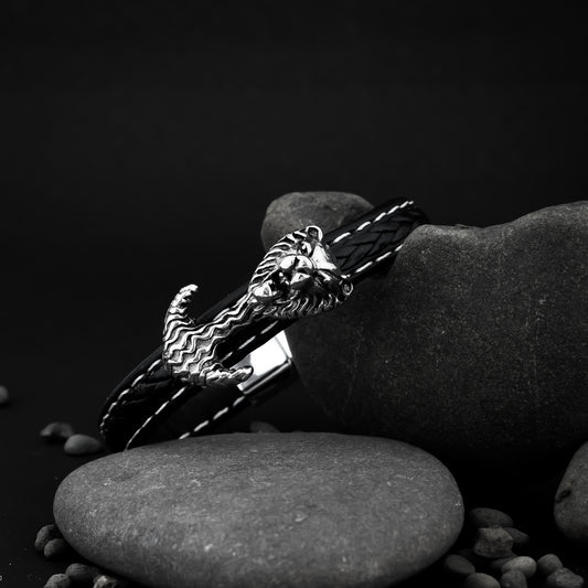 Lionheart Anchor Bracelet